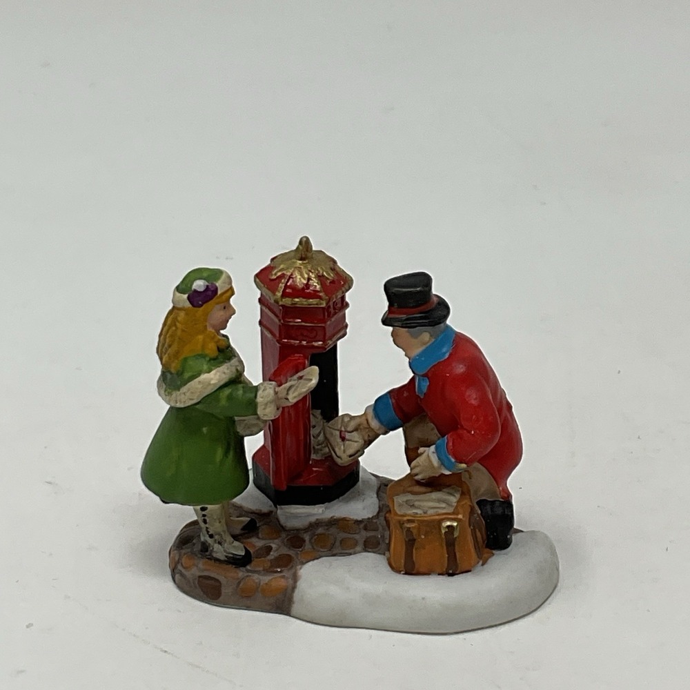 Dept 56 Dickens Village Heritage One More Christmas Card To Post Please 56.58596